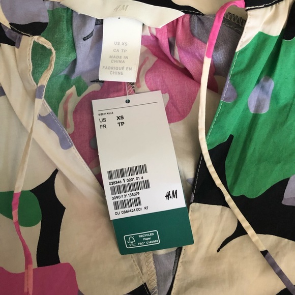 H&M Kaftan floral Dress - Picture 9 of 9